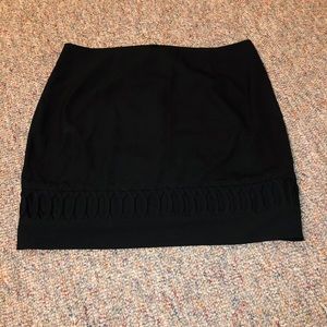 Black dress skirt